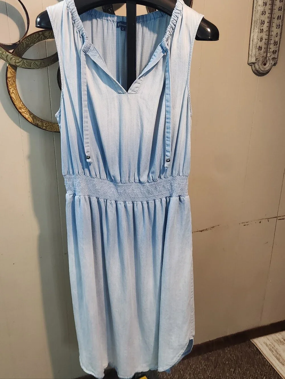 Democracy Lyocell Ombre Sleveless Dress